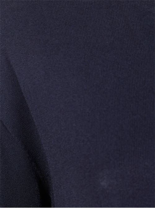 Maglia donna Liviana Conti nera light con dettaglio laterale LIVIANA CONTI | F6SA09Y690